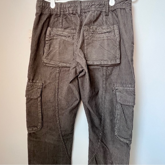 Free People Tahiti Corduroy Cargo Pants Size XS - Picture 10 of 14